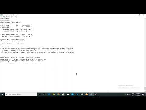 Java 15 Constructor Part 2