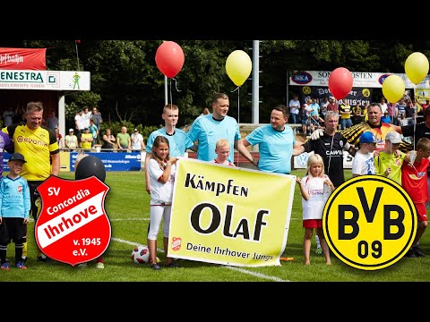 Für Olaf - Benefizspiel SV Concordia Ihrhove vs. BVB Borussia Dortmund
