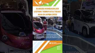 Beli Kendaraan Listrik Bakal Dapat Subsidi, Ketua Banggar DPR RI: Tidak Ada Alokasi di APBN 2023