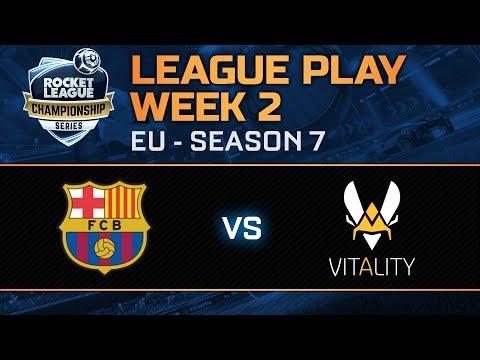 RLCS League Play Week 2 - FC Barcelona vs Renault Vitality
