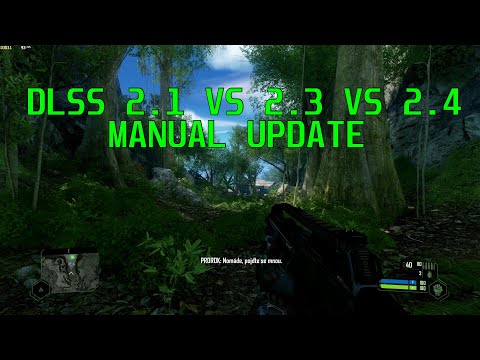 DLSS 2.1 / 2.3 vs 2.4 ( 5 GAMES + How Update Tutorial )