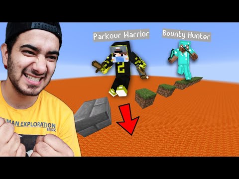 Minecraft Parkour Warrior VS Bounty Hunter