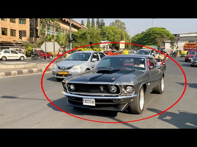 John Wick Ford Mustang visto conduciendo en el tráfico de Bangalore mustang 69 john wick John Wick Ford Mustang visto conduciendo en el tráfico de Bangalore