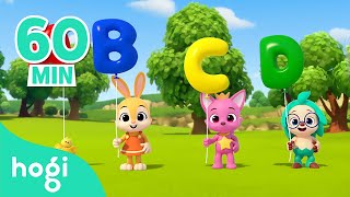 Let's Pop The Alphabet Balloon + ABC Song + More Nursery Rhymes & Kids Songs - Hogi Pinkfong