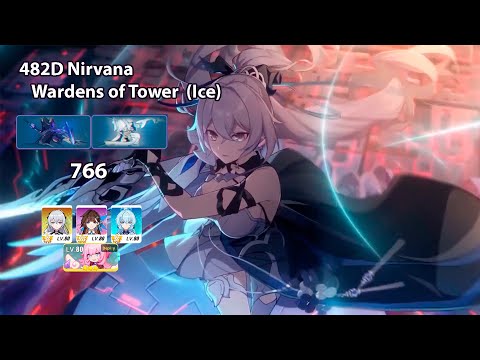 EX Abyss Nirvana D482: Wardens of Tower (Ice) 766 Pts [Honkai Impact 3rd]
