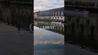 If I had to choose my favourite city in Belgium, it would be Ghent ❤️🇧🇪 #belgium #travel #shorts