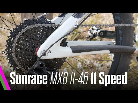 Sunrace MX8 11-spd 11-46 Cassette Review with SRAM GX1 // The Shimano Alternative