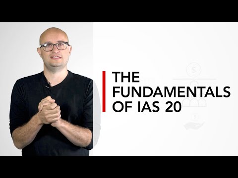 The fundamentals of IAS 20