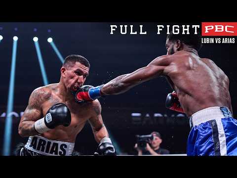 Lubin vs Arias FULL FIGHT: June 24, 2023 | PBC on Showtime