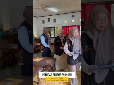 PETUGAS SENSUS EKONOMI BUNIAYU 2026