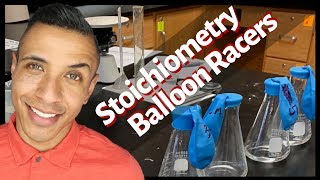 High School Science Teacher Vlog | Stoichiometry Balloon Racers Lab Activity