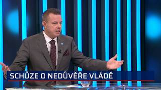 Nedůvěra vládě? Klauniáda za osm milionů, rýpl si Rajchl. Munzar varoval před rozdáváním