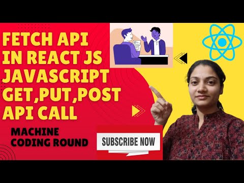 How To Call Api In React Js Javascript Fetch Api Get Post Put Http Method Html Css Api
