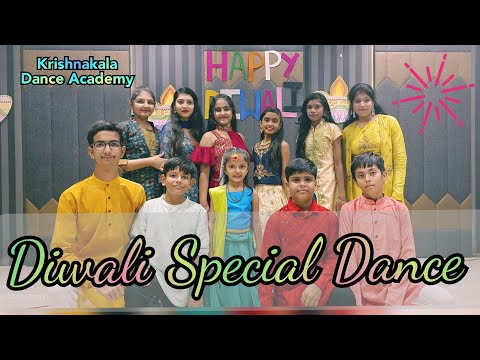 Diwali Special Dance Performance | Krishnakala Dance Academy | Shaan Song | Happy Diwali - 22 | KKDA