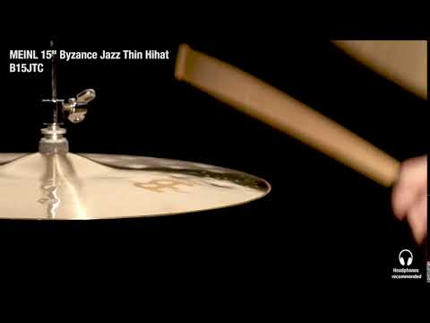 MEINL Byzance Jazz Thin Hihats 15 [B15JTH] image 3