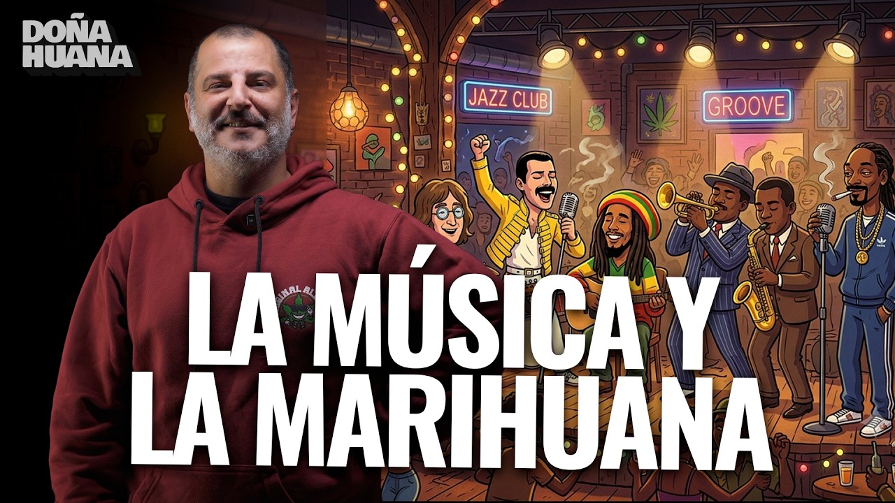 ¿Cómo afecta el cannabis a la música que escuchamos?