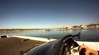 preview picture of video 'Lake San Antinio 7 10 11 006 Darn noisy car motor boats, now they let womens drive them'