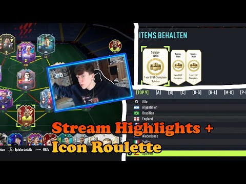 GÖNNT DAS NÄCHSTE PRIME ICON PACK?😱🔥  WEEKEND LEAGUE + STREAM HIGHLIGHTS🍀⚽FIFA 22