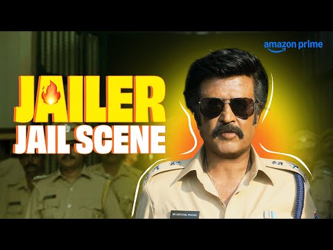 Jailer Jail Scene 🔥 |  Rajinikanth | Epic Action Scene | Prime Video India | #trending #movie