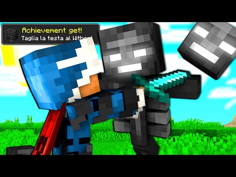 COMPLETO L'AVANZAMENTO SEGRETO DEL WITHER - MINECRAFT ITA
