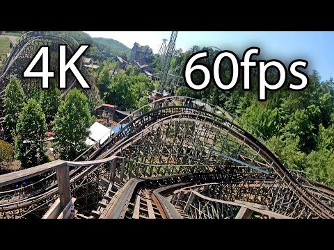 Thunderhead front seat on-ride 4K POV @60fps Dollywood