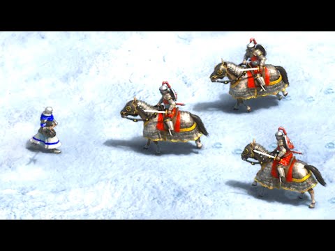 How Many Halberdiers Do You Need to Kill 3 Cataphracts? | AoE II: Definitive Edition