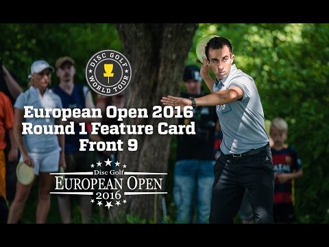 DGWT EO2016 Round 1 - Feature Card, Front 9 (McBeth, Allen, Hirsimäki, Rotmeister)