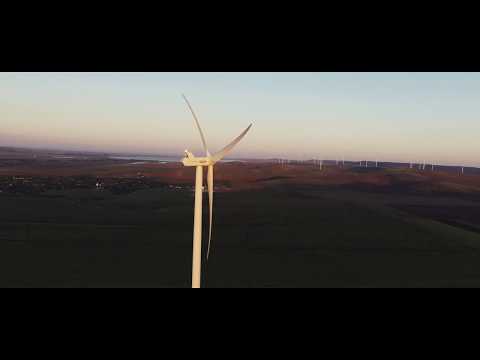 Dji Phantom 3 SE - 4K / 25 FPS - Wind Power Station - Mihai Bravu -Tulcea