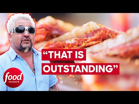 Guy Experiences Next-Level Flavour With The ‘Diablo’ Sandwich! | Diners, Drive-Ins & Dives