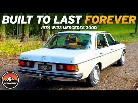 The Most Important Mercedes Ever Made – 1976 Mercedes W123 300D Review