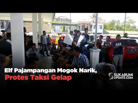 Video: Elf Pajampangan Mogok Narik, Protes Taksi Gelap