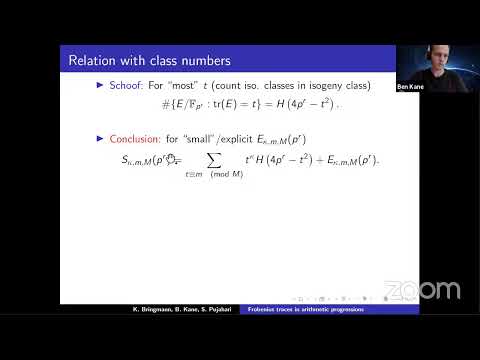 Prof. Ben Kane - ICCGNFRT - 2021