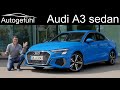 All New Audi A3 Sedan FULL REVIEW 2021 A3 Limousine TFSI Vs TDI Comparison Autogefühl