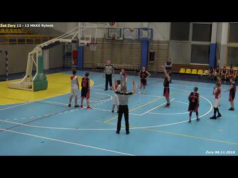 Młodzicy Starsi (2005) Żak Żory vs MKKS Rybnik 06.11.2018