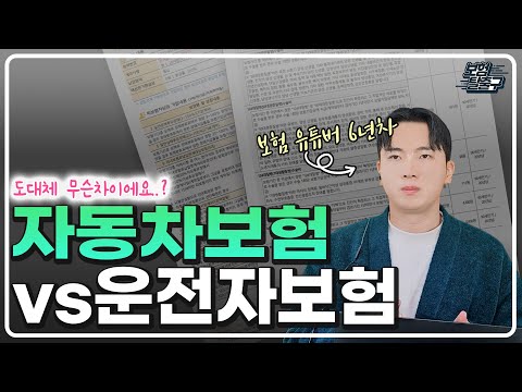 자동차 보험 종류별 장단점 비교