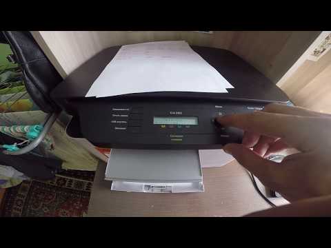 Сброс счетчиков на лазерном принтере Samsung CLX-3305