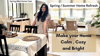 Home Decor and Organization | Calm and Bright Spring /Summer Home | Home Refresh |