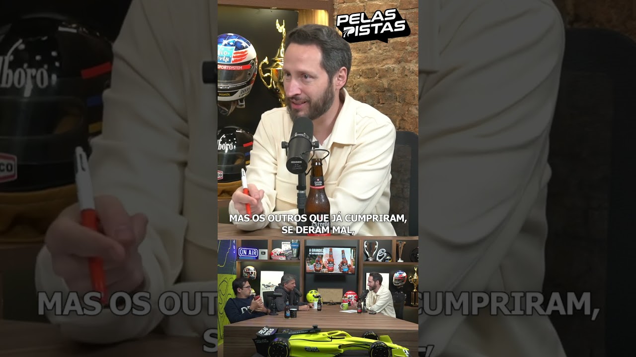 PRECEDENTE PERIGOSO NA FÓRMULA 1! #pelaspistaspodcast #cortes