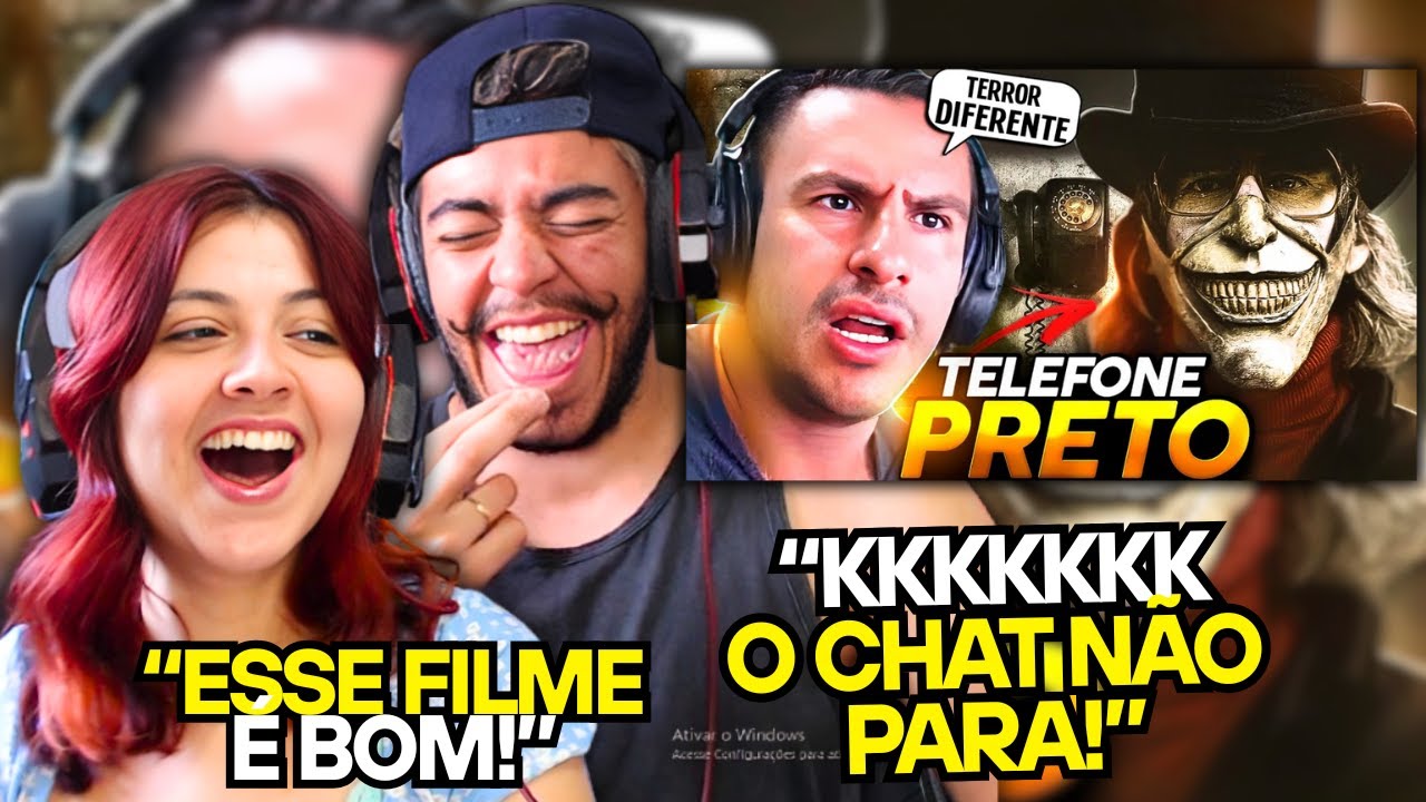 SUPER XANDÃO ASSISTINDO O TELEFONE PRETO | TERROR DIFERENTE | REACT