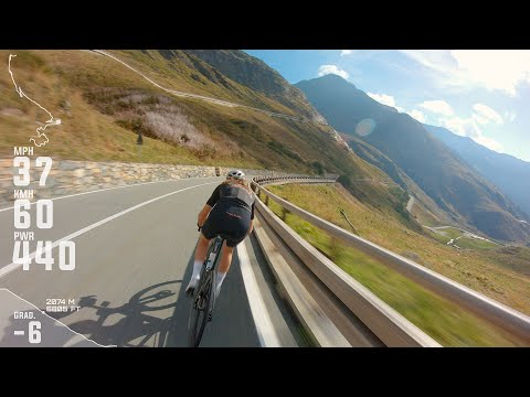 Great St Bernard Pass (Italian side) - Switzerland raw runs [#1]