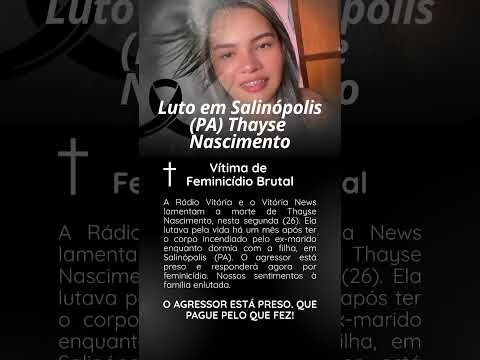 LUTO em Salinópolis (PA) Thayse Nascimento