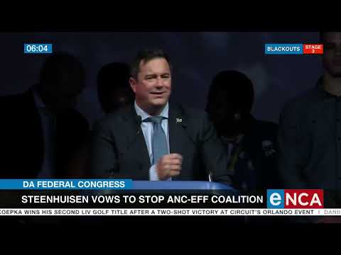 Steenhuisen tables DA's plan to unseat ANC ahead of 2024 elections