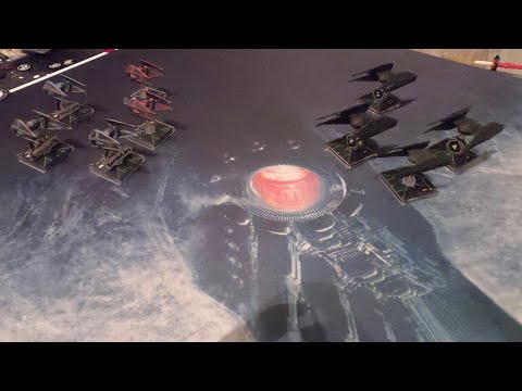 X wing: 5 Tie/ins VS 4 Tie/Vns Solo Alpha (low sound warning and full screen needed)