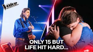 The 15-Year-Old Fulfilling the ULTIMATE Father and Son DREAM! | The Voice [4K]