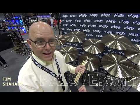 Tim Shahady for Paiste Cymbals @ #nammshow 2022 - musicUcansee.com