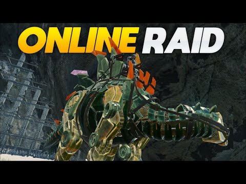 ONLINE Raiding A Donators Hidden Rathole - Ark