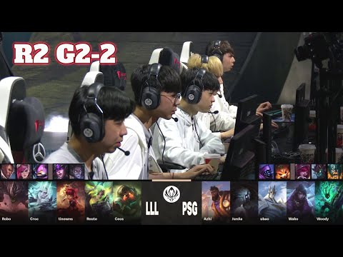 PSG vs LLL - Game 2 | Round 2 LoL MSI 2023 Play-In Stage | PSG Talon vs LOUD G2 full game