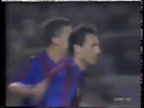 Hristo Stoichkov (Barcelona) - 26/10/1991 - Barcelona 1x0 Atlético Madrid - 1 gol