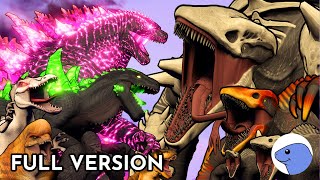 Evolved Godzilla and Zilla Jr vs Legion of the Skullcrawlers | Animation (Full Version)