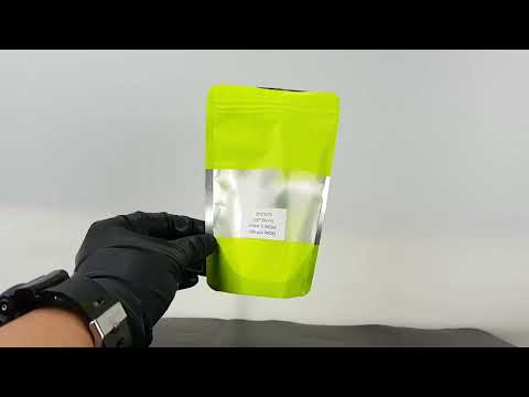 Neon Green Stand Up Pouch 